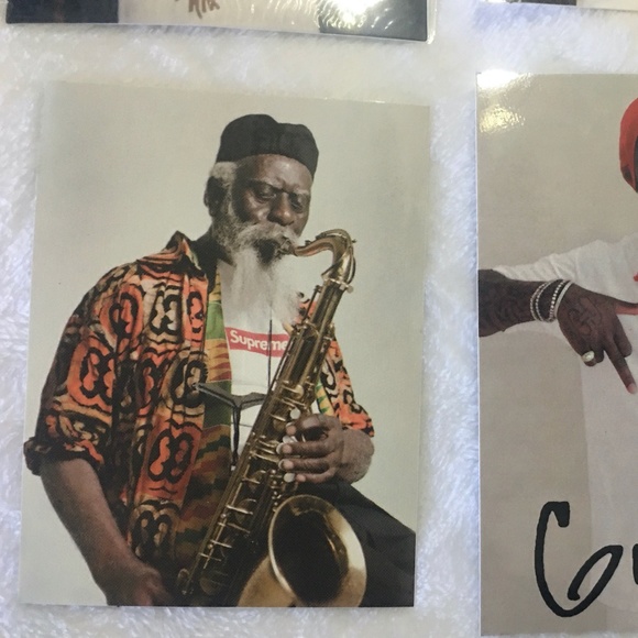 Supreme Musician Photo Tee Sticker Bundle Neil Young Gucci Mane - Picture 5 of 10